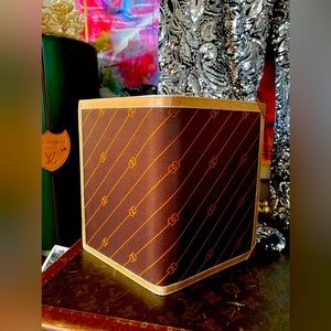 Authentic Vintage GUCCI Rare GG Notebook Agenda Daytimer Portfolio with inserts